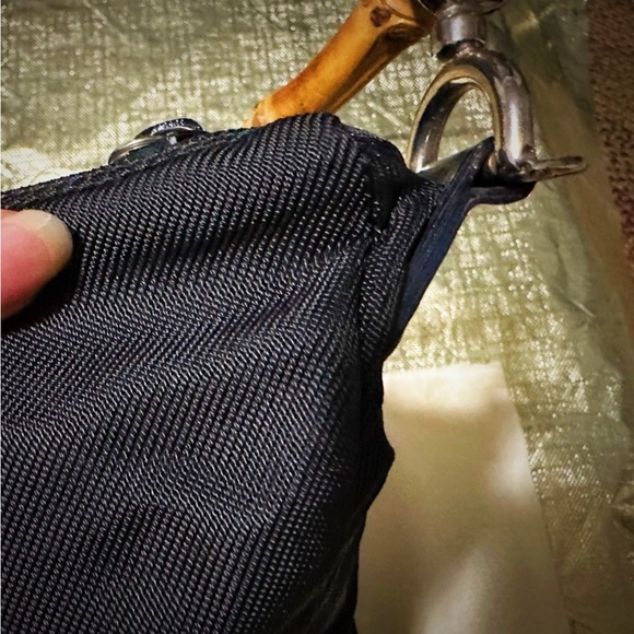 Vintage Gucci soho shoulder bag Black Bag with Bamboo Accent - Picture 17 of 17